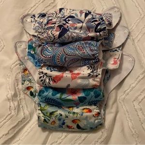 Alva Baby Girl Cloth Diapers